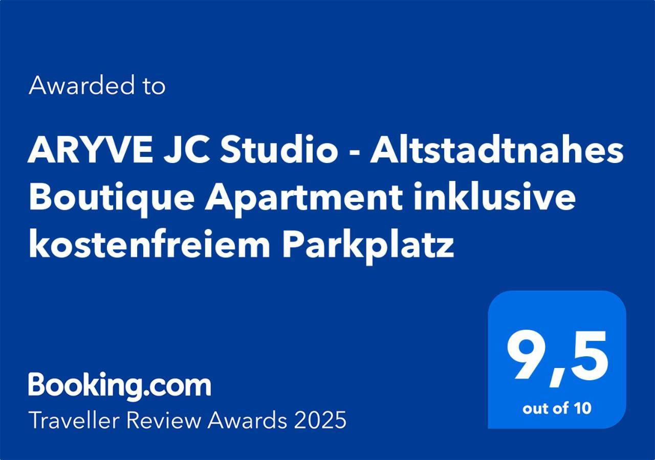 Aryve Jc Studio - Altstadtnahes Boutique Apartment Inklusive Kostenfreiem Parkplatz Érfurt Exterior foto